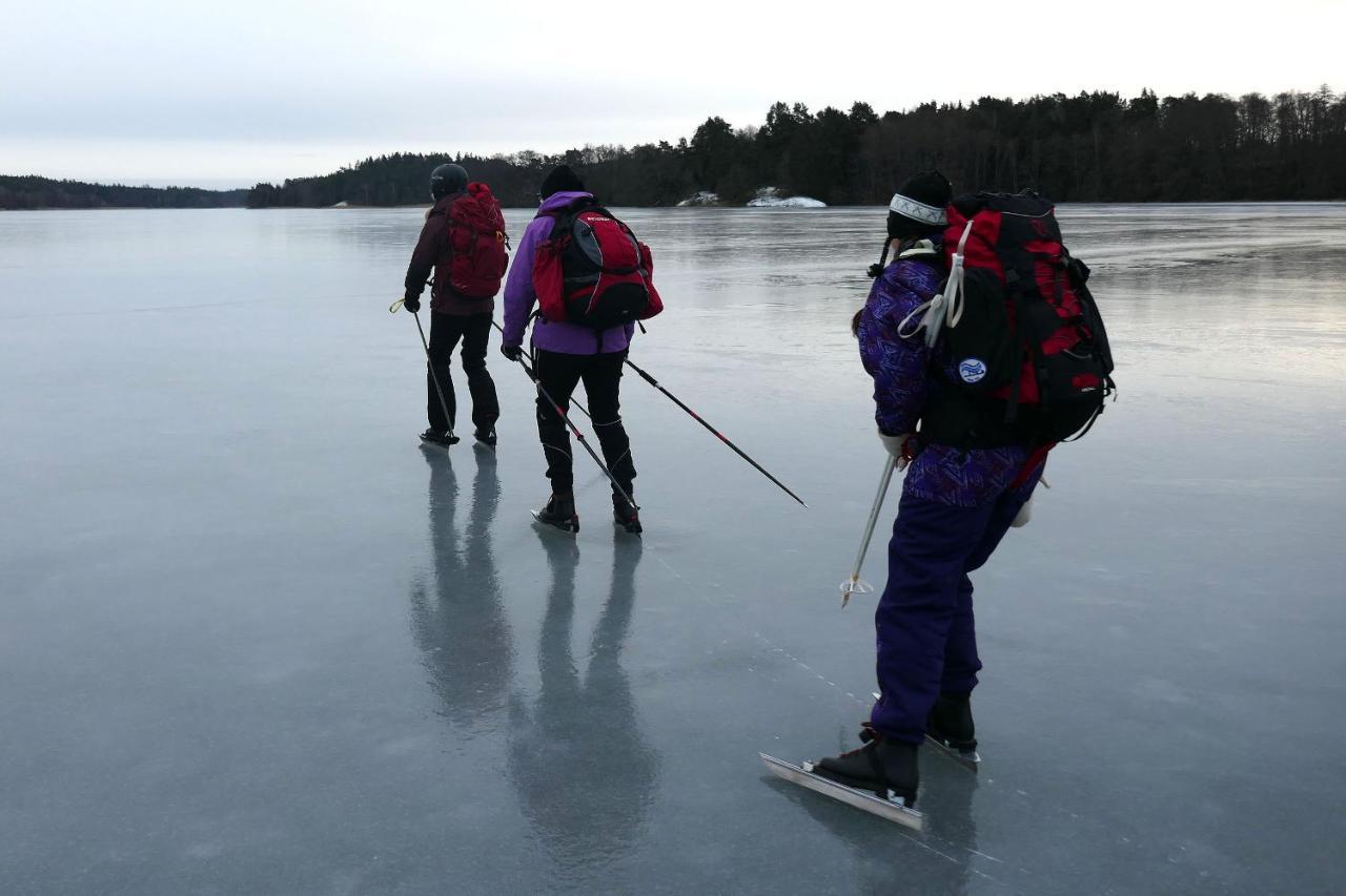 Fint Boende I Vackra Marielund Uppsala Bagian luar foto
